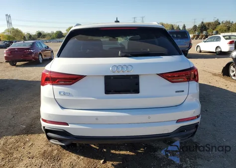 2020 Audi Q3 Premium S Line из США, поврежденный, VIN WA1DECF39L1032332